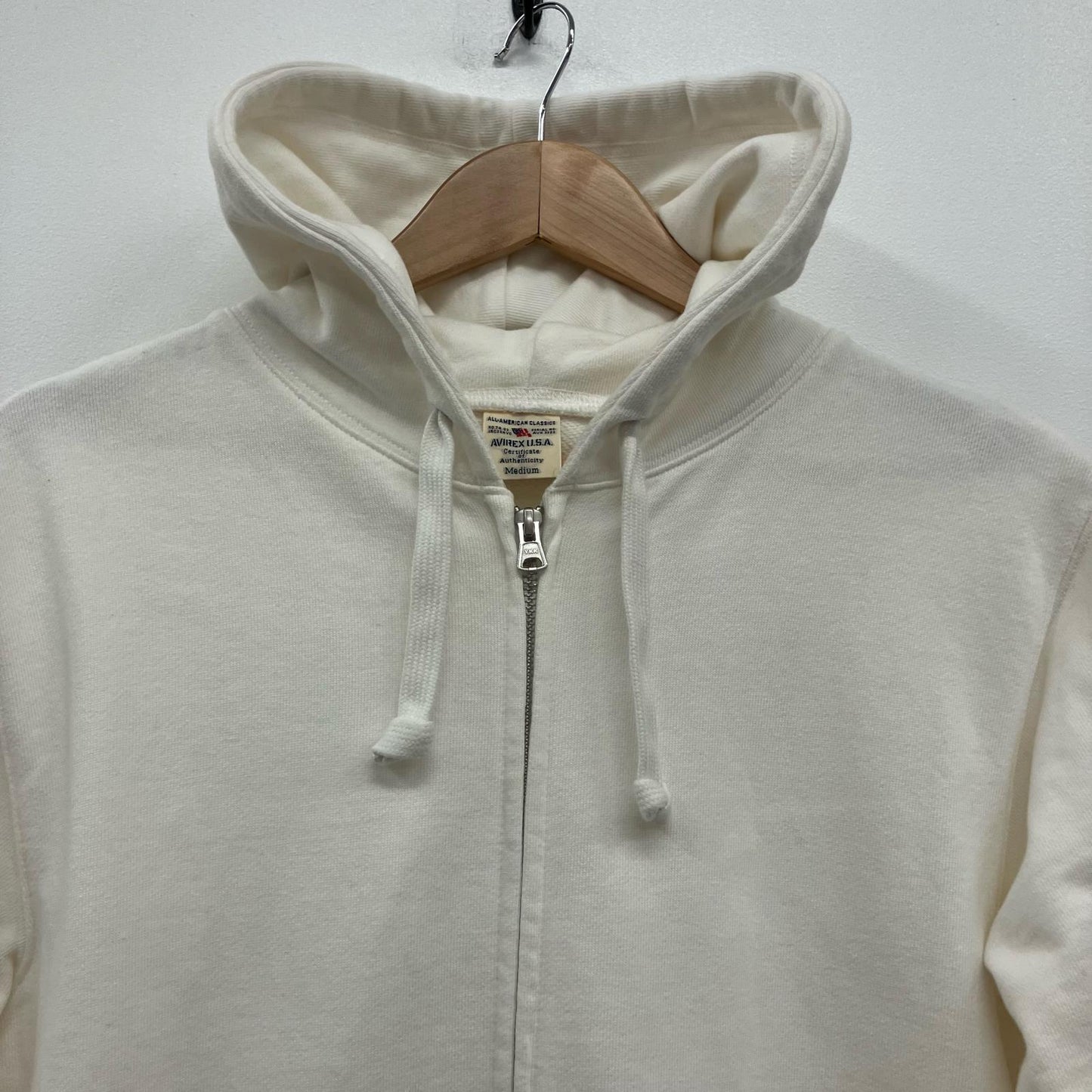 AVIREX | アヴィレックス DAILY ZIP PARKA パーカー 6193594 ホワイト サイズ：M【イオン広店】