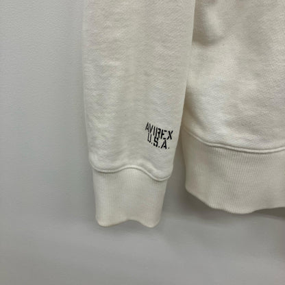 AVIREX | アヴィレックス DAILY ZIP PARKA パーカー 6193594 ホワイト サイズ：M【イオン広店】