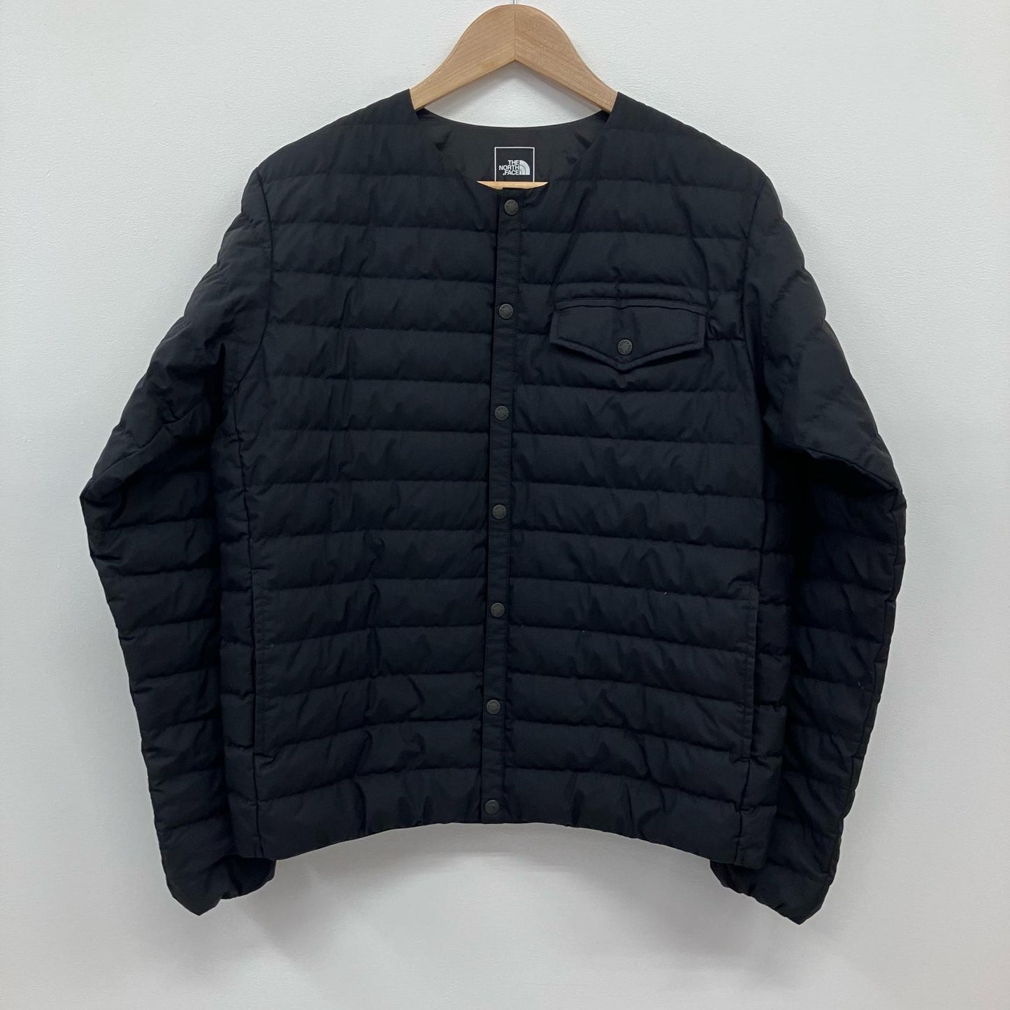 THE NORTH FACE | ザ・ノースフェイス WS Zepher Shell Cardigan ダウンジャケット nd92262 ブラック サイズ：M【イオン広店】