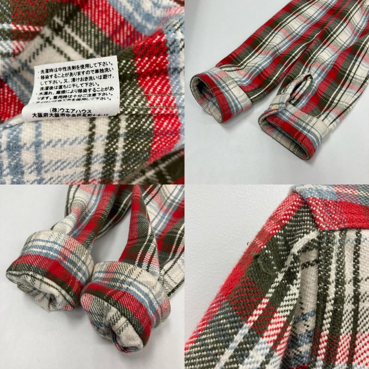 WARE HOUSE | ウェアハウス　ウエアハウス 長袖シャツ サイズ：L【イオン広店】