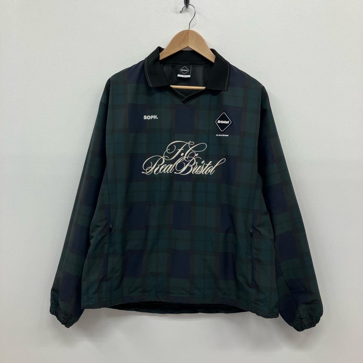 BRISTON | ブリストン PLAID PRACTICE POLO COLLAR PISTE ブルゾン FCRB-260029 サイズ：M【イオン広店】