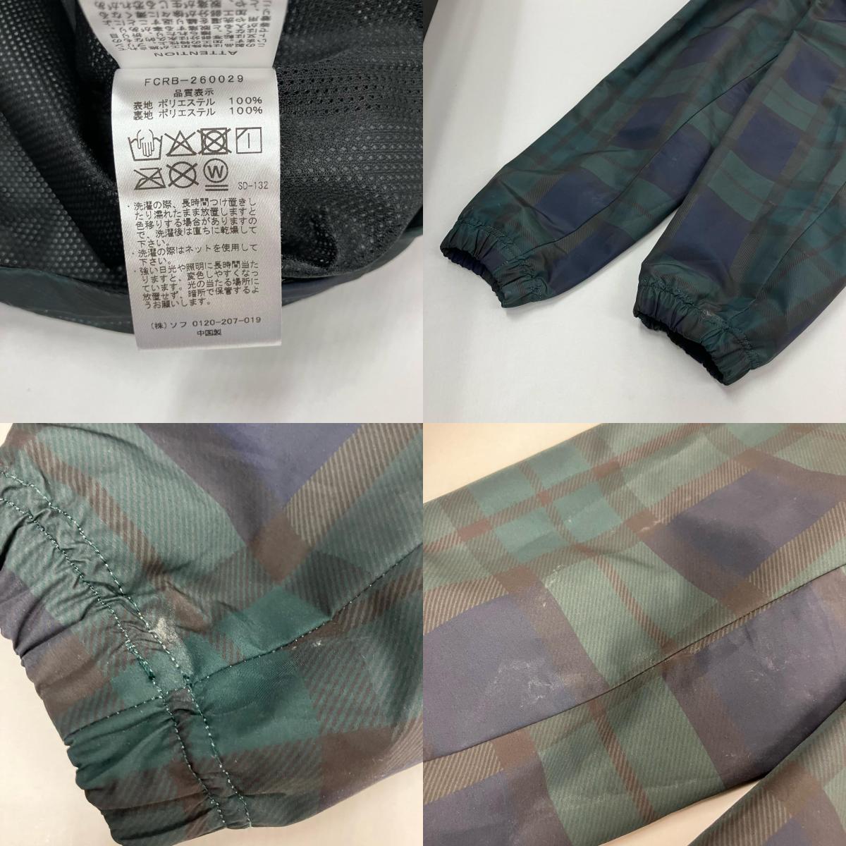 BRISTON | ブリストン PLAID PRACTICE POLO COLLAR PISTE ブルゾン FCRB-260029 サイズ：M【イオン広店】