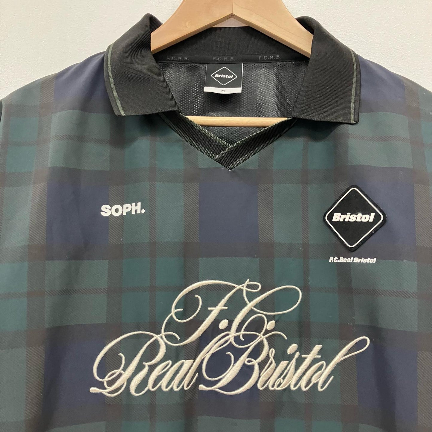 BRISTON | ブリストン PLAID PRACTICE POLO COLLAR PISTE ブルゾン FCRB-260029 サイズ：M【イオン広店】