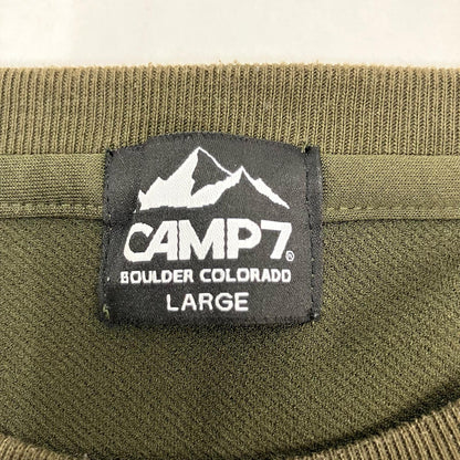 CAMP7 | キャンプセブン 長袖Ｔシャツ CP-4214004 カーキグリーン サイズ：L【イオン広店】