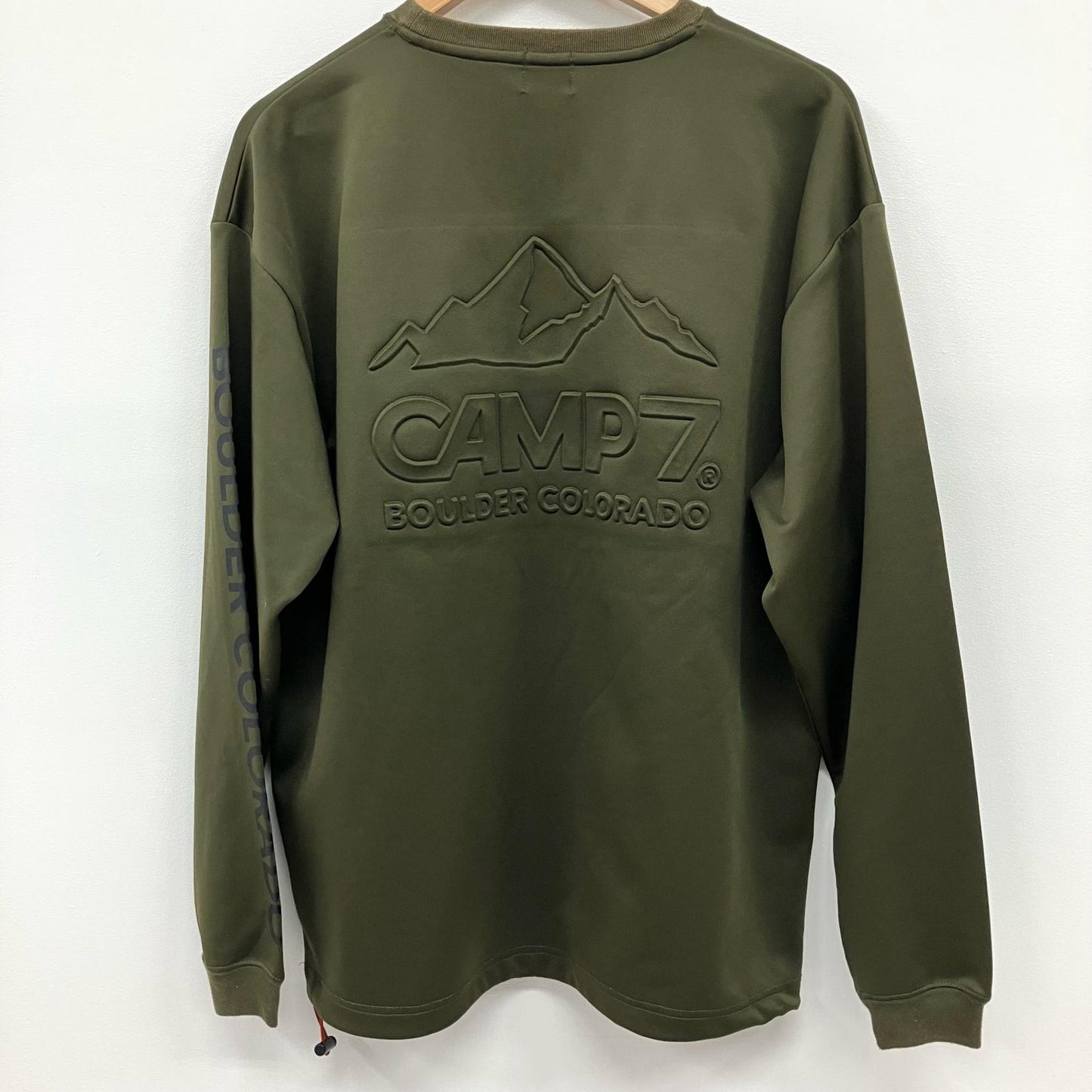 CAMP7 | キャンプセブン 長袖Ｔシャツ CP-4214004 カーキグリーン サイズ：L【イオン広店】