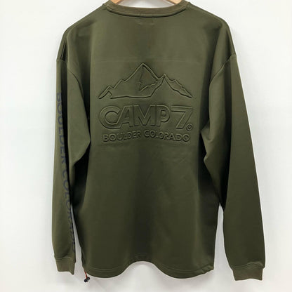 CAMP7 | キャンプセブン 長袖Ｔシャツ CP-4214004 カーキグリーン サイズ：L【イオン広店】