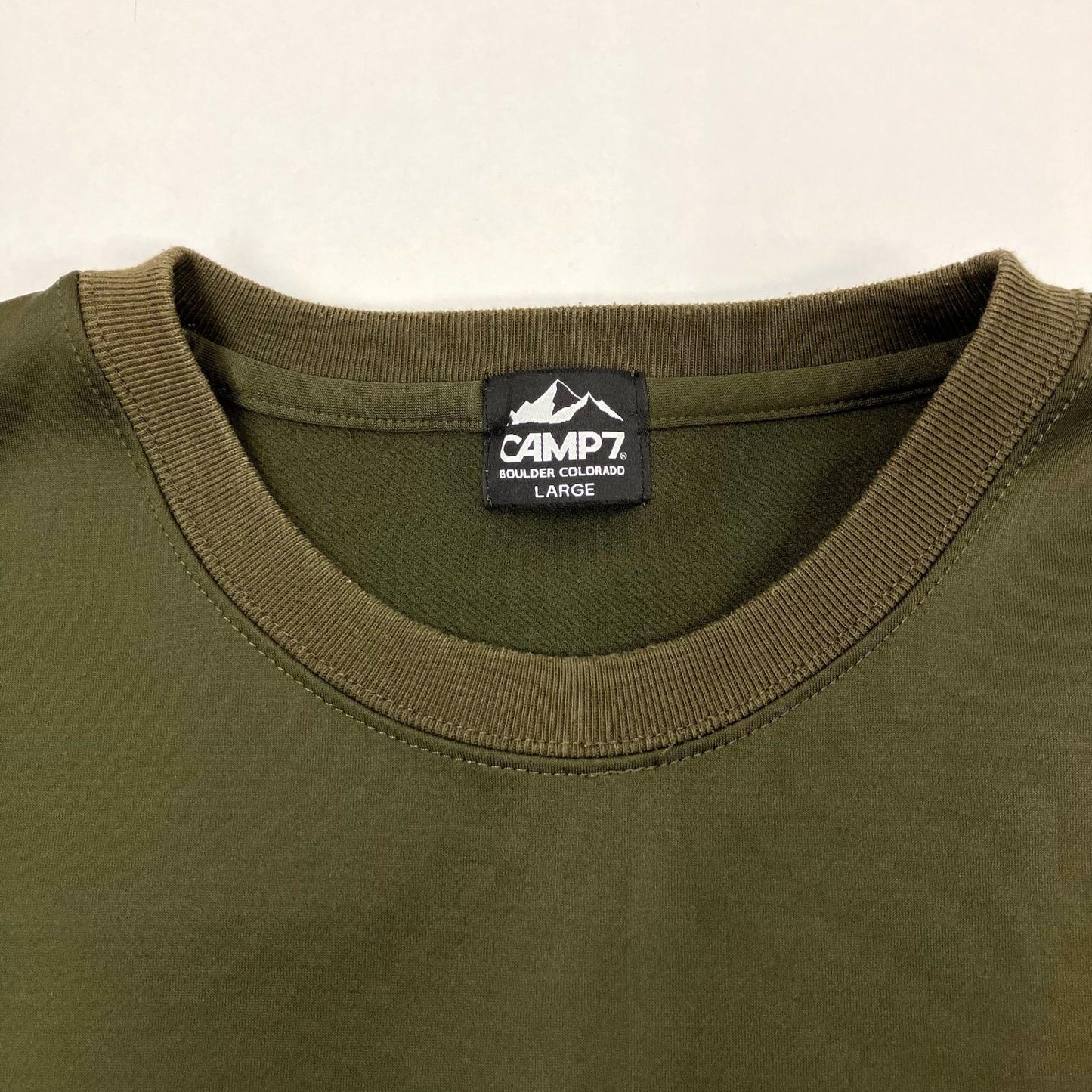 CAMP7 | キャンプセブン 長袖Ｔシャツ CP-4214004 カーキグリーン サイズ：L【イオン広店】