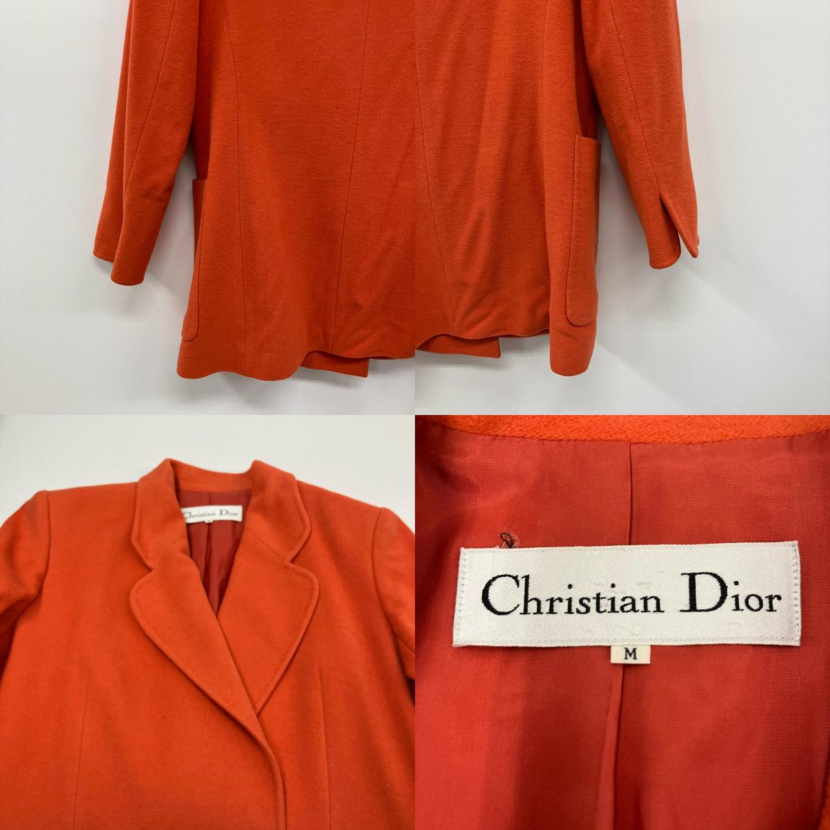 Christian Dior | クリスチャンディオール ウールジャケット その他アウター オレンジ サイズ：M【イオン広店】