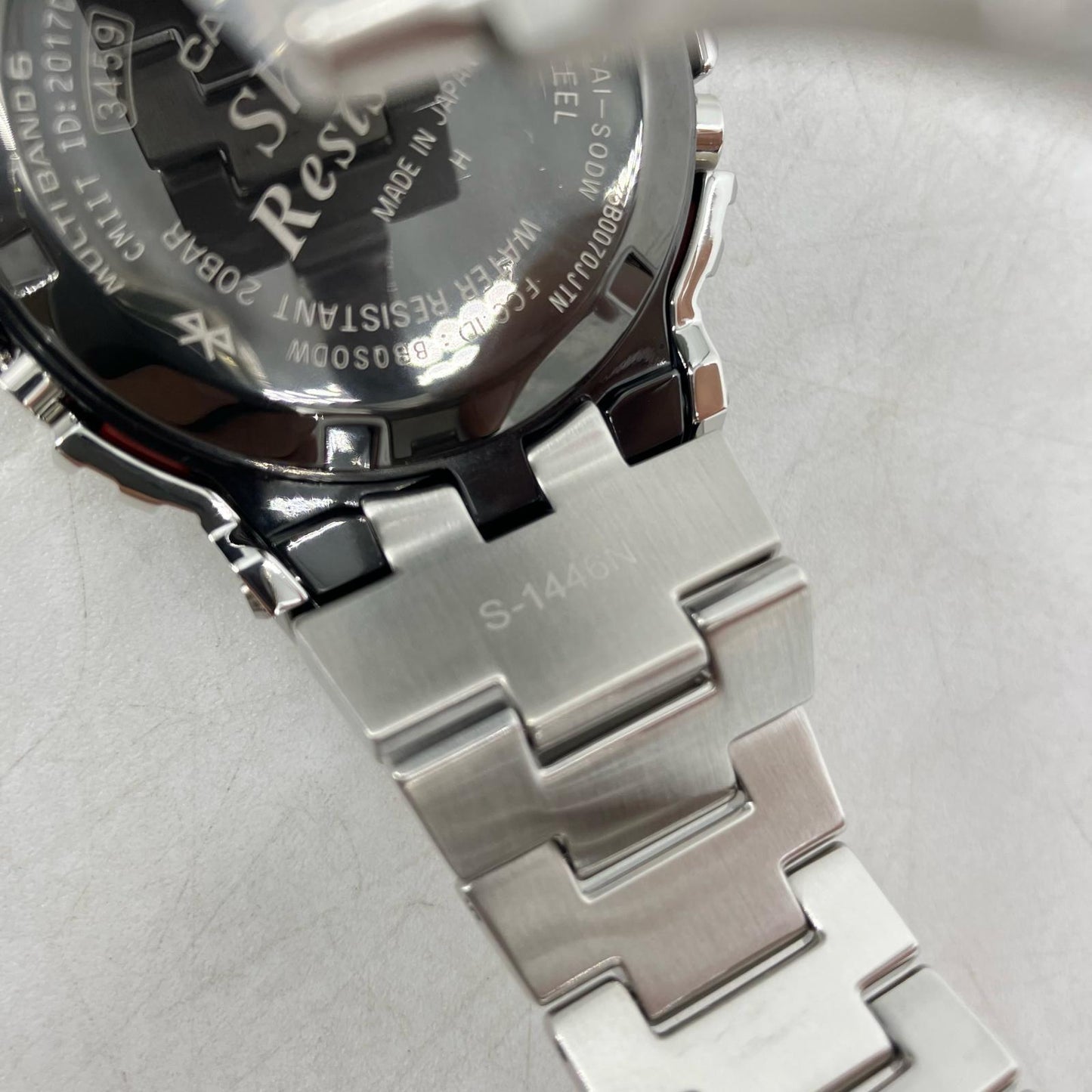 G-SHOCK | ジーショック デジタル電波ソーラー 腕時計 GMW-B5000D-1JF シルバー【イオン広店】