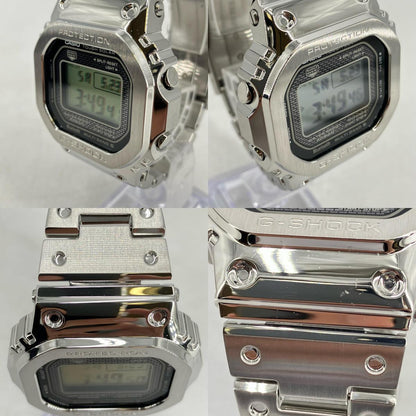G-SHOCK | ジーショック デジタル電波ソーラー 腕時計 GMW-B5000D-1JF シルバー【イオン広店】