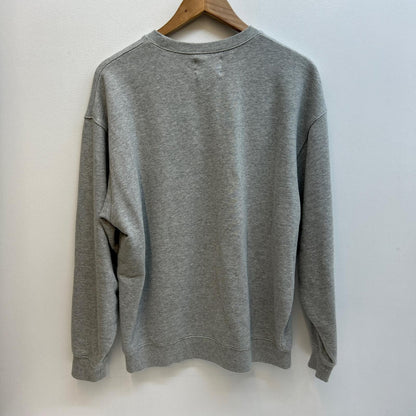 youngersong | ヤンガーソング pigment college logo sweat スウェット YS1215 グレー サイズ：M【イオン広店】
