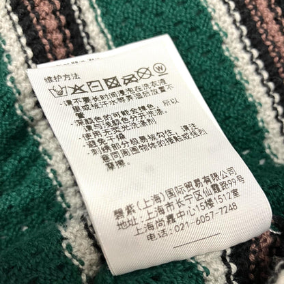 X-LARGE | エクストララージ STRIPED MESH KNIT POLO SHIRT ポロシャツ 101242013008 サイズ：XL【イオン広店】