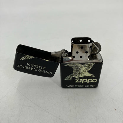 ZIPPO | ジッポ UNITED STATES OF AMERICA ライター ブラック【イオン広店】