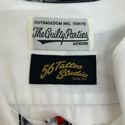 WACKOMARIA | ワコマリア S/S HAWAIIAN SHIRT 半袖シャツ 56TS-WM-HI07 ホワイト サイズ：S【イオン広店】