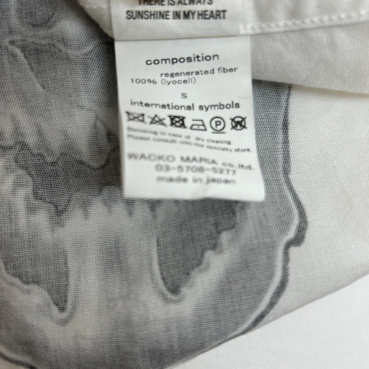 WACKOMARIA | ワコマリア S/S HAWAIIAN SHIRT 半袖シャツ 56TS-WM-HI07 ホワイト サイズ：S【イオン広店】