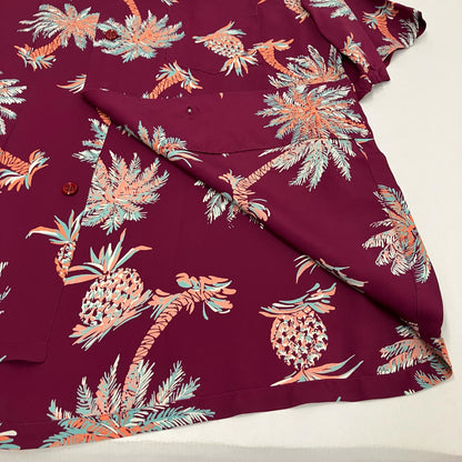 SUN SURF | サンサーフ 'STUDDED WITH PALM TREE AND PINEAPPLE' その他トップス SS38032 サイズ：XL【イオン広店】