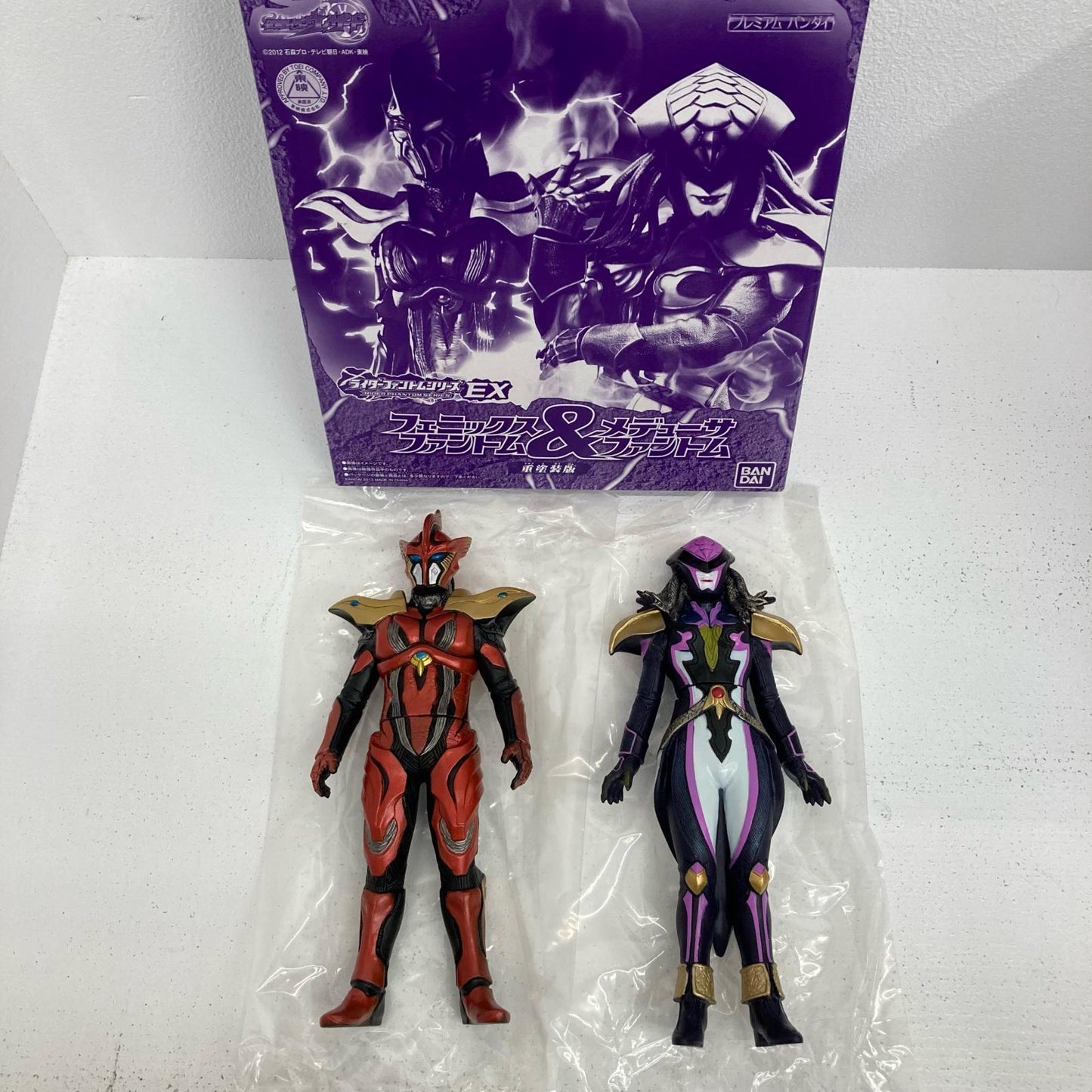 フィギュア フェニックスファントム＆メデューサファントム 重塗装版 仮面ライダーウィザード ライダーファントムシリーズEX フェニックスファントム　メデューサファントム【フィギュア】【イオン広店】
