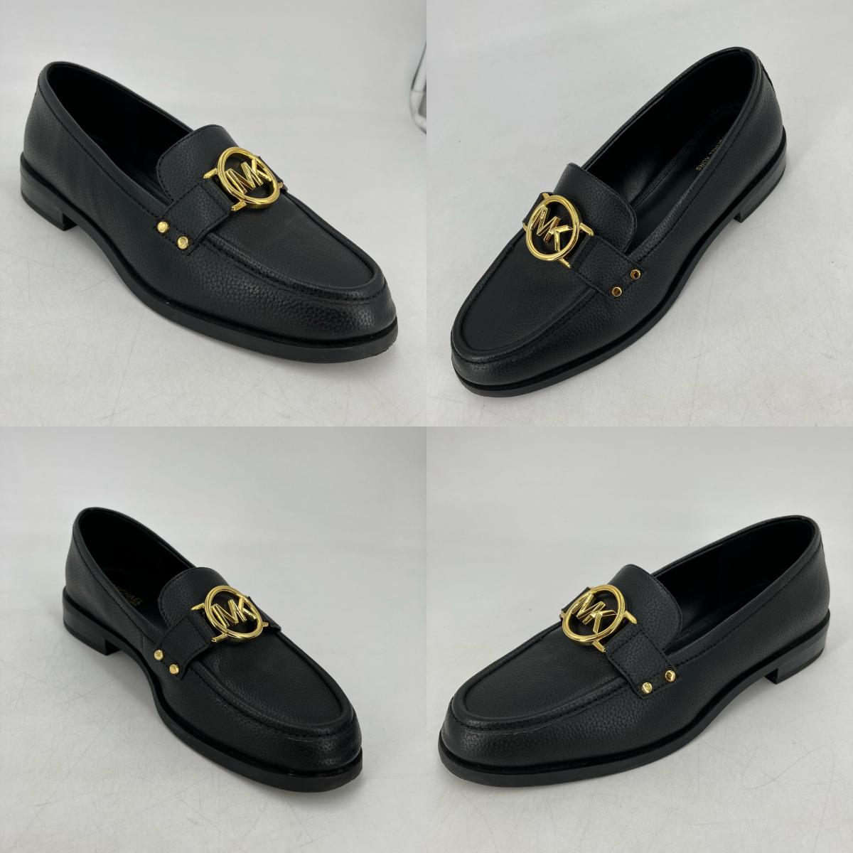 Michael Kors | マイケルコース CARMEN TUMBLED ローファー ブラック【イオン広店】