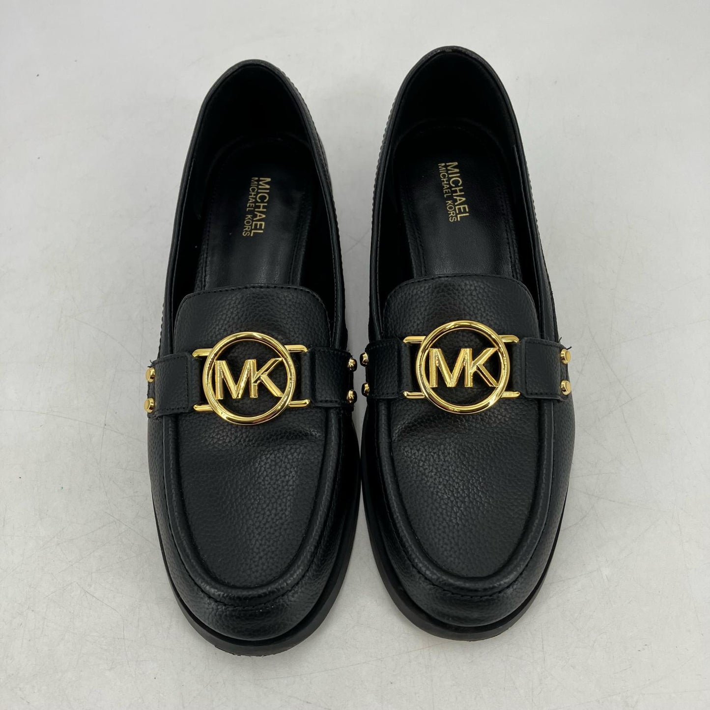 Michael Kors | マイケルコース CARMEN TUMBLED ローファー ブラック【イオン広店】