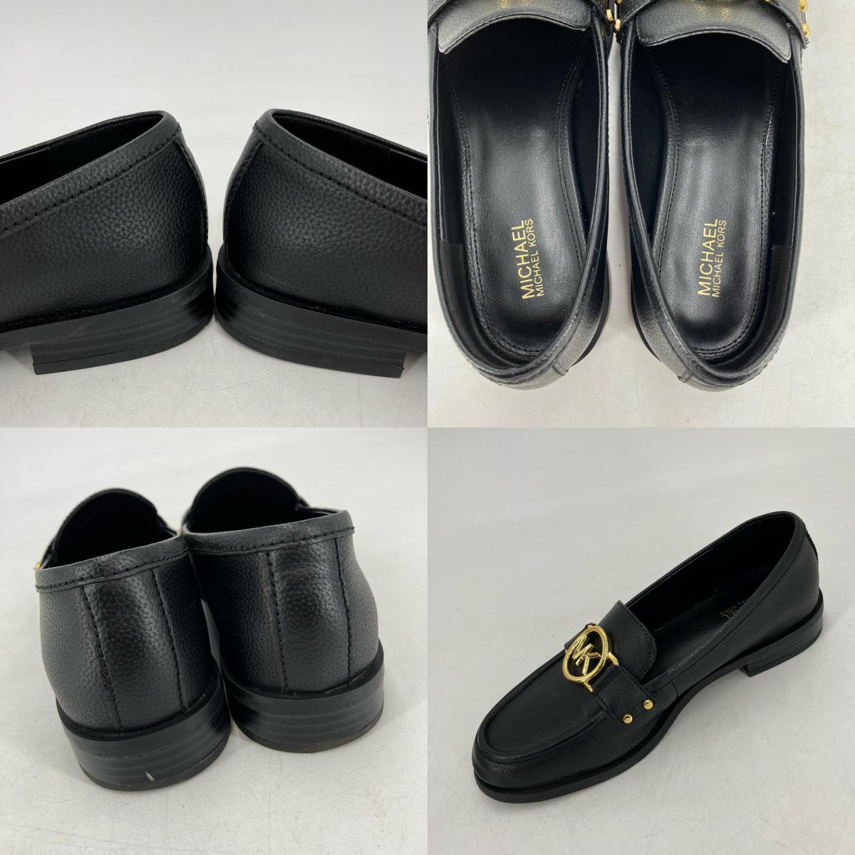 Michael Kors | マイケルコース CARMEN TUMBLED ローファー ブラック【イオン広店】