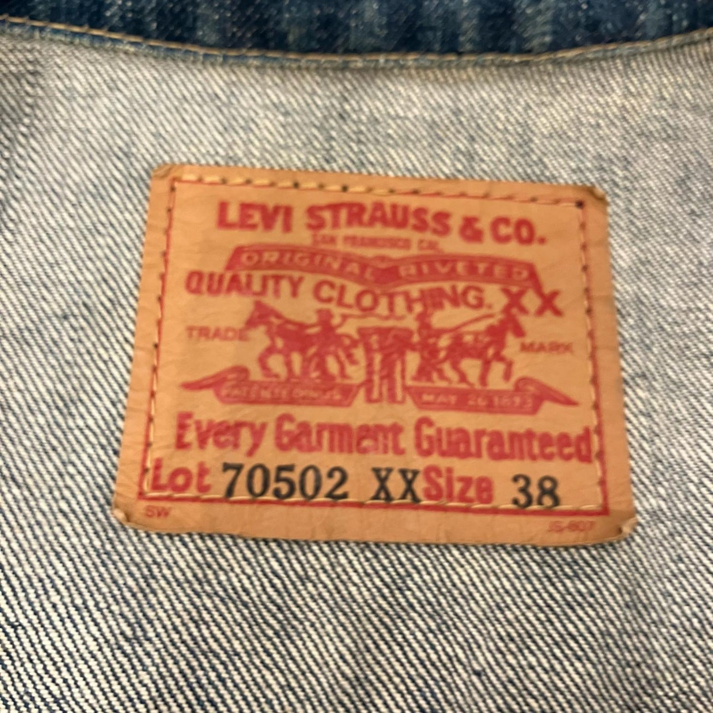 Levi's | リーバイス 70502XX デニム インディゴ サイズ：38【イオン広店】