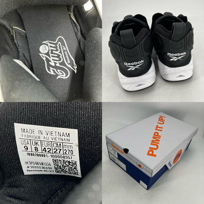 Reebok | リーボック INSTAPUMP FURY 95 スニーカー GX9433 ブラック 27cm【イオン広店】