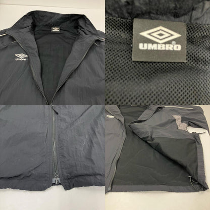 UMBRO | アンブロ um-pl24ss-bz01 ナイロンジャケット 3151394400001 ブラック サイズ：L【イオン広店】