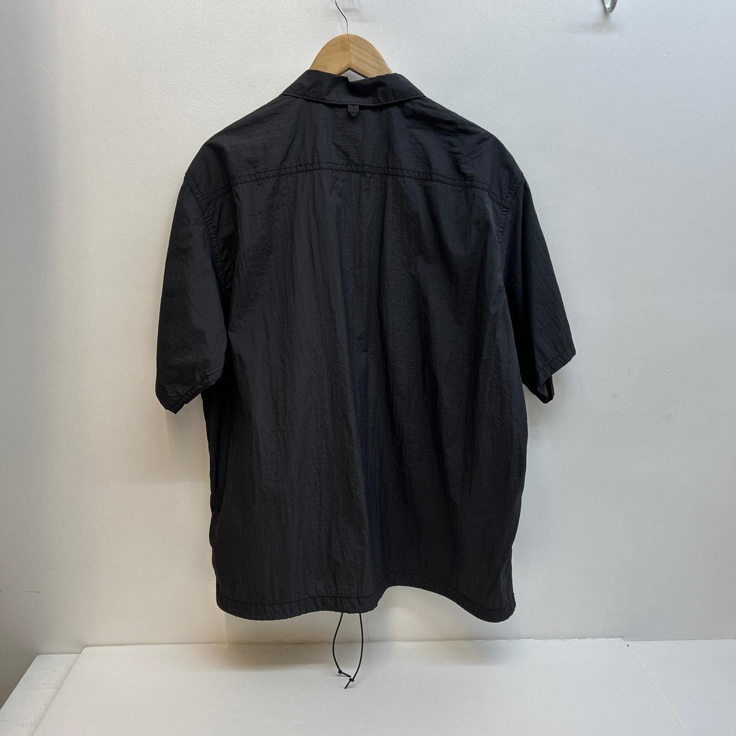 THE NORTH FACE PURPLE LABEL | ザノースフェイスパープルレーベル Nylon Taffeta Field S/S Shirt 半袖シャツ N25SG055 チャコールグレー サイズ：L【イオン広店】