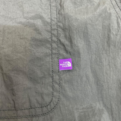 THE NORTH FACE PURPLE LABEL | ザノースフェイスパープルレーベル Nylon Taffeta Field S/S Shirt 半袖シャツ N25SG055 チャコールグレー サイズ：L【イオン広店】