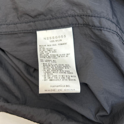 THE NORTH FACE PURPLE LABEL | ザノースフェイスパープルレーベル Nylon Taffeta Field S/S Shirt 半袖シャツ N25SG055 チャコールグレー サイズ：L【イオン広店】
