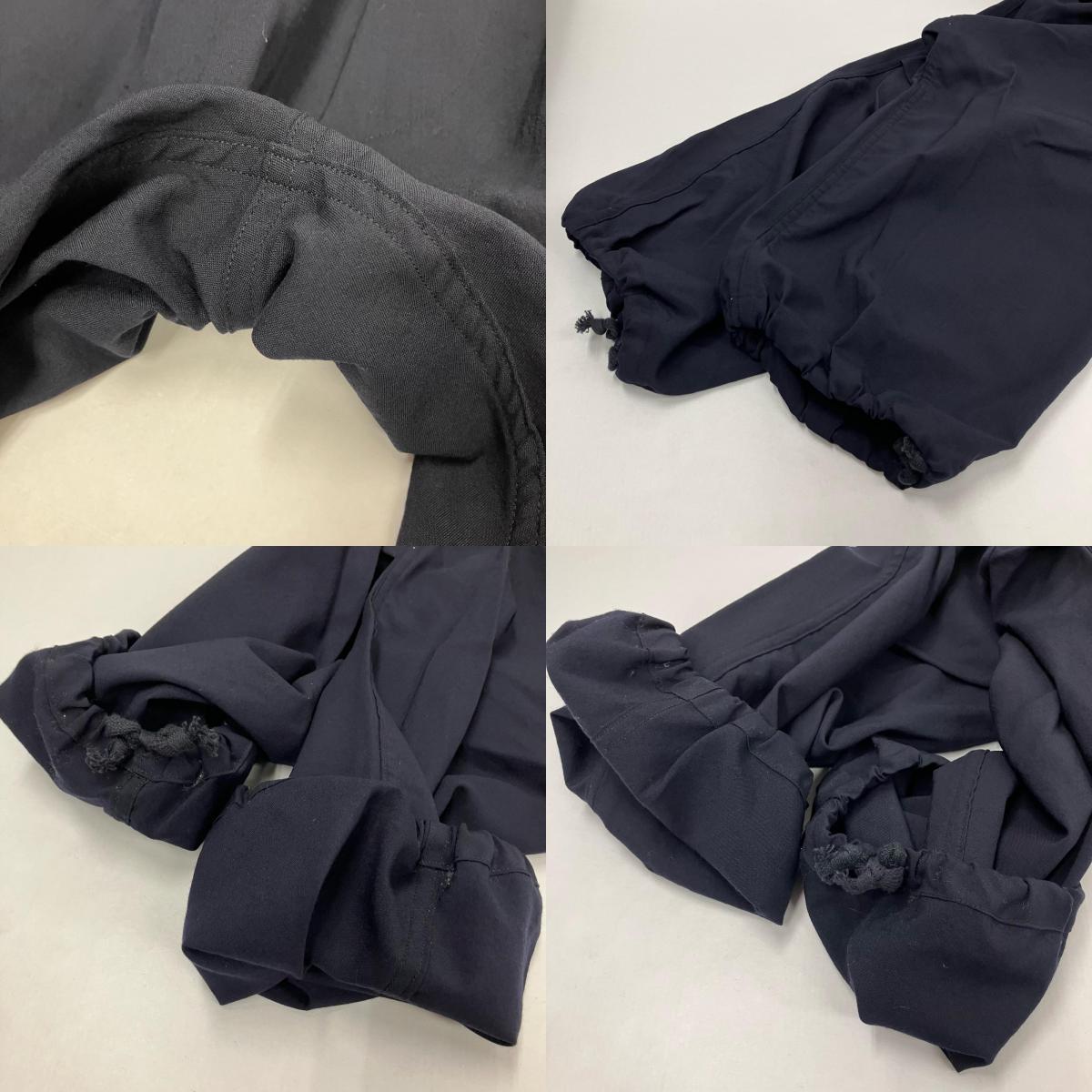 COMOLI | コモリ ウールニータックパンツ パンツ V01-03023 ダークネイビー サイズ：2【イオン広店】
