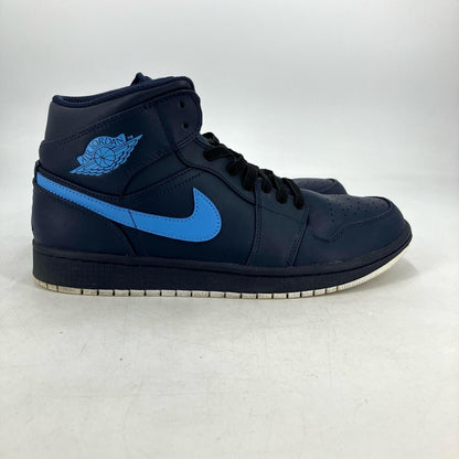 NIKE AIR JORDAN | ナイキ　エアー　ジョーダン Air Jordan 1 Retro Mid スニーカー 554724-405 ダークネイビー 27.5cm【イオン広店】