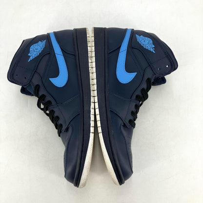 NIKE AIR JORDAN | ナイキ　エアー　ジョーダン Air Jordan 1 Retro Mid スニーカー 554724-405 ダークネイビー 27.5cm【イオン広店】