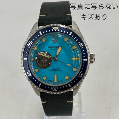 アナログ自動巻き 腕時計 BA3005S-59B ブルー【イオン広店】
