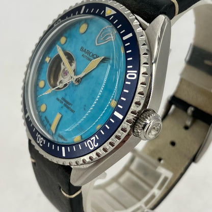 アナログ自動巻き 腕時計 BA3005S-59B ブルー【イオン広店】