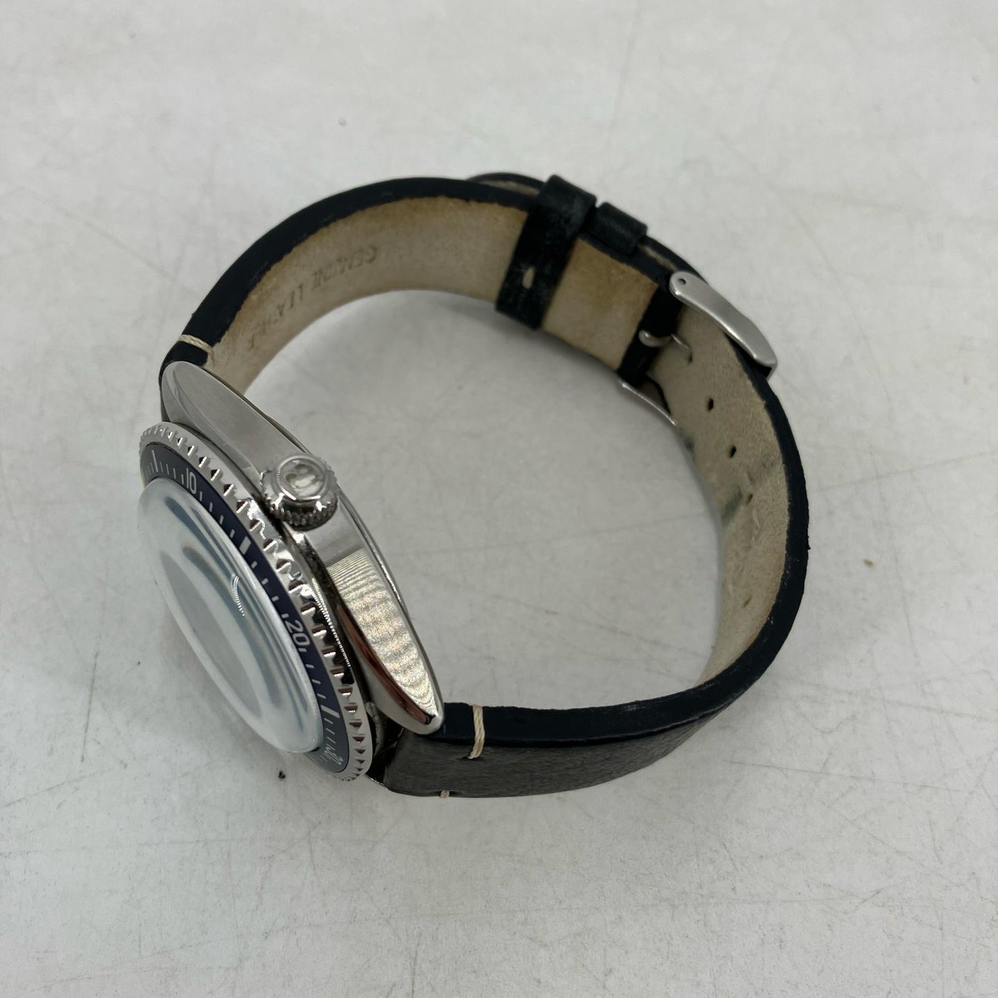 アナログ自動巻き 腕時計 BA3005S-59B ブルー【イオン広店】