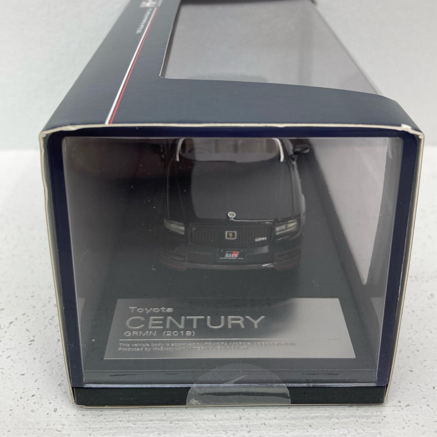 フィギュア 1/43 Toyota CENTURY GRMN 2018 神威 エターナルブラック [HS229BK] Toyota CENTURY GRMN 2018 神威【フィギュア】【イオン広店】