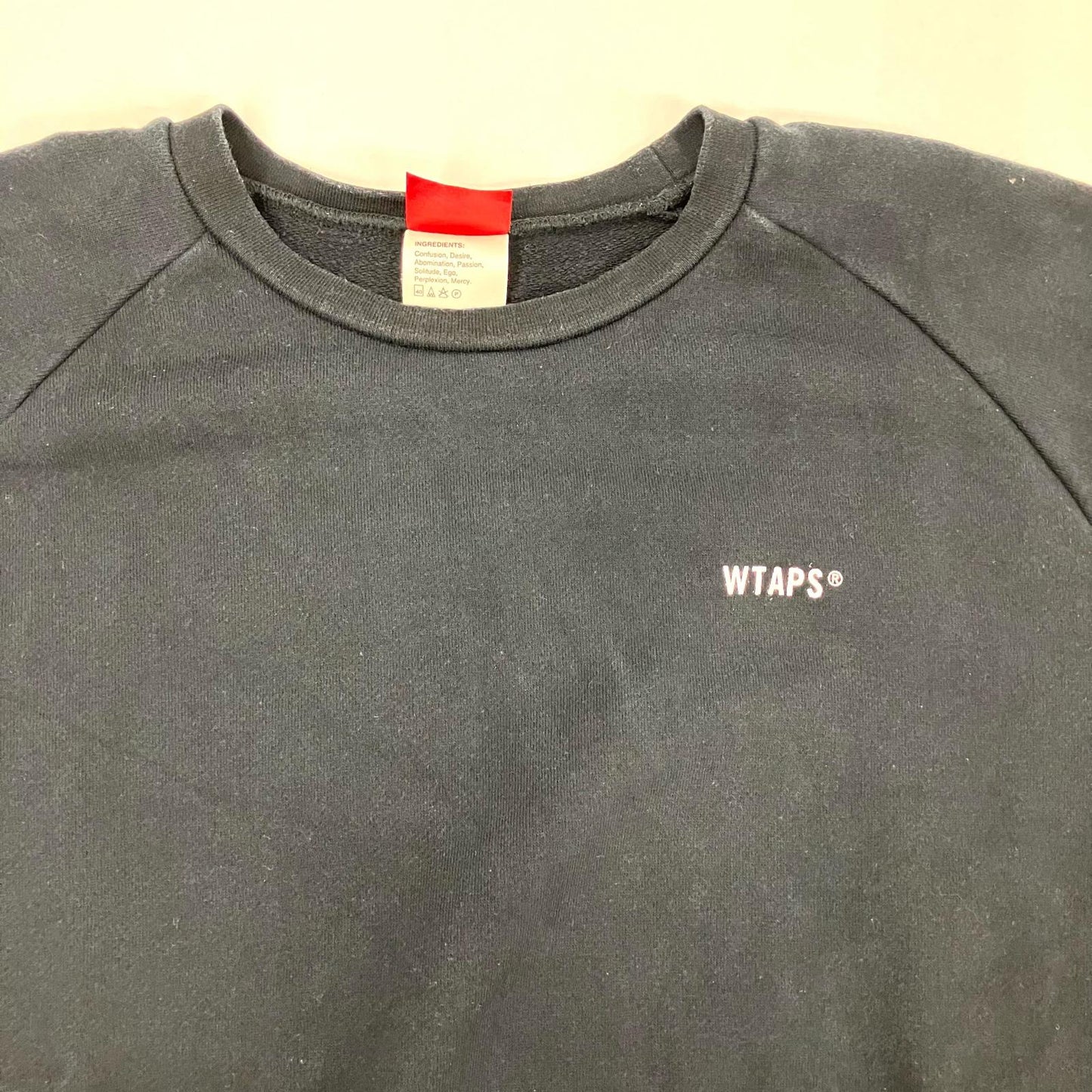 W)TAPS | ダブルタップス スウェット ブラック サイズ：M【イオン広店】