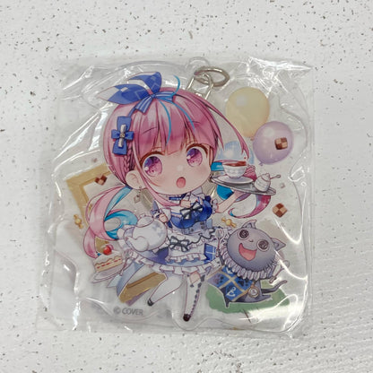 その他ホビー あくあ色 in わんだ～☆らんど♪ アクリルキーホルダー 缶バッジセット ホロライブ 湊あくあ ワンマンライブ2022 湊あくあ【イオン広店】