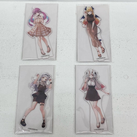 その他ホビー ホロライブ 推しチョコ アクリルスタンド 4種セット 明治 ちょこ シオン あやめ あくあ ちょこ シオン あやめ あくあ【イオン広店】
