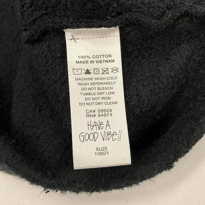 STUSSY | ステューシー BOXY CROPPED HOODIE パーカー ブラック サイズ：XL【イオン広店】