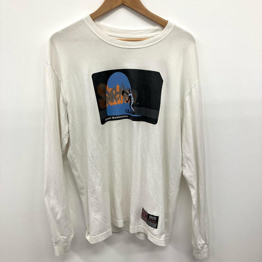 NEIGHBORHOOD | ネイバーフッド Visual Maintenance 長袖Ｔシャツ ホワイト サイズ：M【イオン広店】