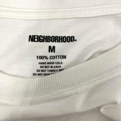 NEIGHBORHOOD | ネイバーフッド Visual Maintenance 長袖Ｔシャツ ホワイト サイズ：M【イオン広店】