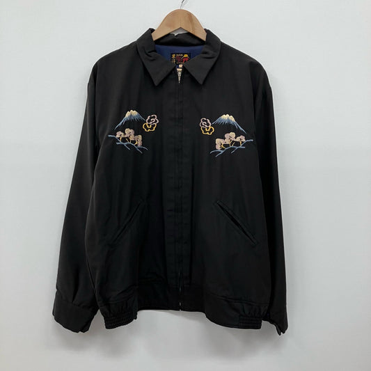 TAILOR TOYO(東洋エンタープライズ) | テイラートウヨウテイラートーヨー LANDSCAPE スーベニアジャケット TT15022 ブラック サイズ：XL【イオン広店】