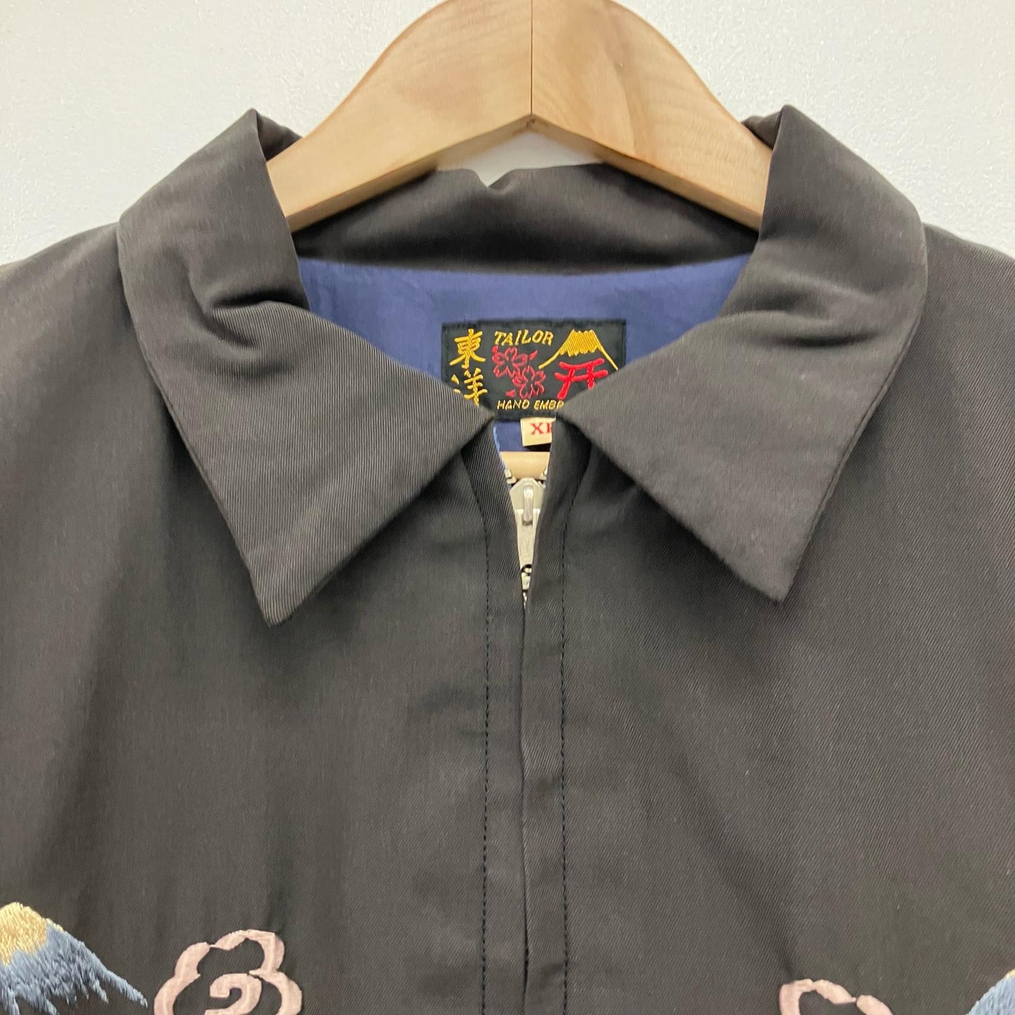 TAILOR TOYO(東洋エンタープライズ) | テイラートウヨウテイラートーヨー LANDSCAPE スーベニアジャケット TT15022 ブラック サイズ：XL【イオン広店】