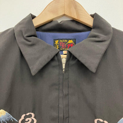 TAILOR TOYO(東洋エンタープライズ) | テイラートウヨウテイラートーヨー LANDSCAPE スーベニアジャケット TT15022 ブラック サイズ：XL【イオン広店】