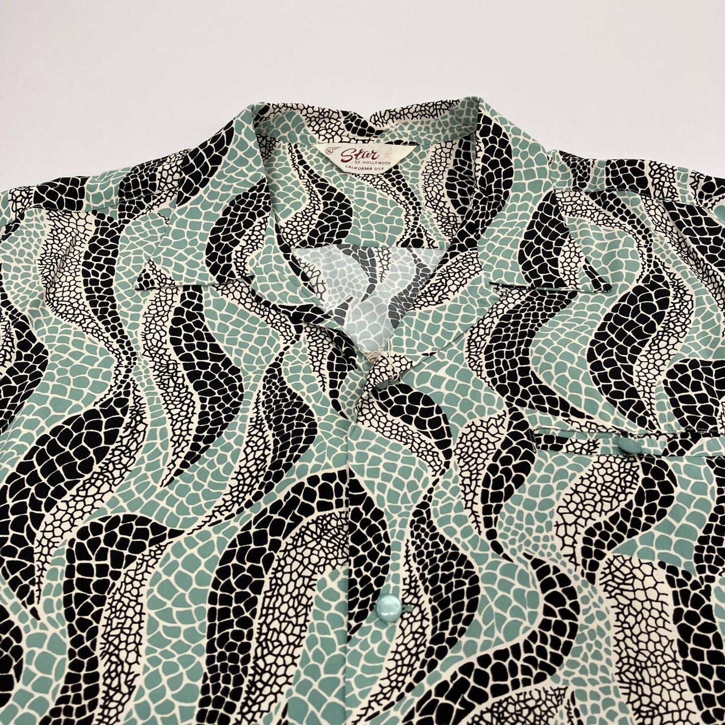TAILOR TOYO(東洋エンタープライズ) | テイラートウヨウテイラートーヨー HIGH DENSITY RAYON OPEN SHIRT その他トップス SH38632 グリーン サイズ：XL【イオン広店】