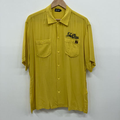 schott | ショット 半袖シャツ 3105033 イエロー サイズ：L【イオン広店】