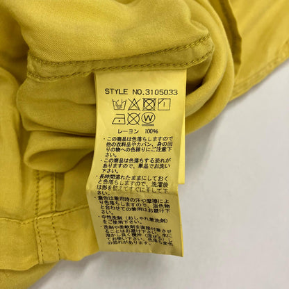 schott | ショット 半袖シャツ 3105033 イエロー サイズ：L【イオン広店】
