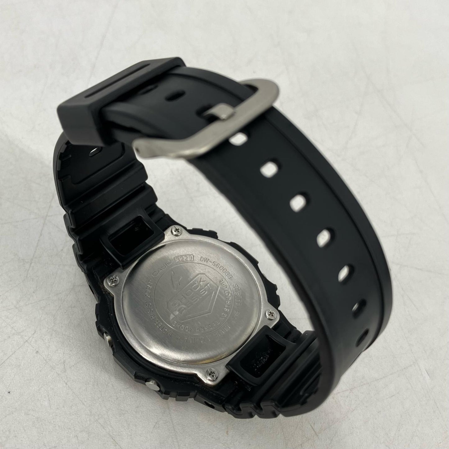 G-SHOCK | ジーショック デジタルクォーツ 腕時計 DW-5600BB ブラック【イオン広店】